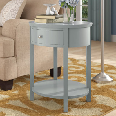 Grey End & Side Tables You'll Love | Wayfair